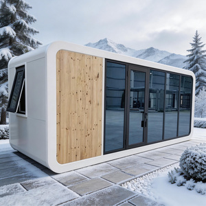 Modelos Innovadores: Casa Prefabricada Aislada e Impermeable <span class=keywords><strong>de</strong></span> 20 pies, Tipo Cabaña Apple, Casa Móvil Pequeña Personalizada - Product Image 5