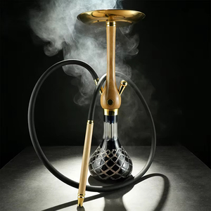 Cachimba de Cristal Premium Árabe con Sistema de Control de Calor, Moderno Set de Cachimba de Cristal para Bares <span class=keywords><strong>y</strong></span> Clubes - Product Image 5