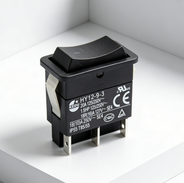 Tuimelschakelaar, HY12-9-3 6-pins industriële elektrische