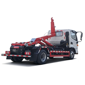 Camión de Basura JAC 4x2 con Gancho Elevador, Contenedor Desmontable de 5-8m³, Brazo Hidráulico con Gancho para Recolección de Residuos - Product Image 5