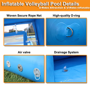 Durevole acqua all'aperto pallavolo per riunioni di famiglia e competizioni per la piscina aree residenziali parchi acquatici casa - Product Image 4