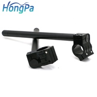 Guidon de moto universel en alliage d'aluminium CNC Clip-Ons Barres de poignée de fourche Clip ons Accessoires de systèmes de carrosserie de moto