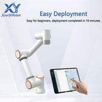 Bras robotisé collaboratif à 6 axes, collaboration humain-robot sécurisée, programmation facile, automatisation flexible, manutention et assemblage Cobot