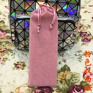 High Quality pink Velvet Woman Cosmetics <b>Bag</b> Custom Small Pouch <b>Bag</b> Velvet Embroidered <b>Make</b> <b>up</b> <b>Bag</b> Velvet Jewellery Pouch Insert - Product Image 4