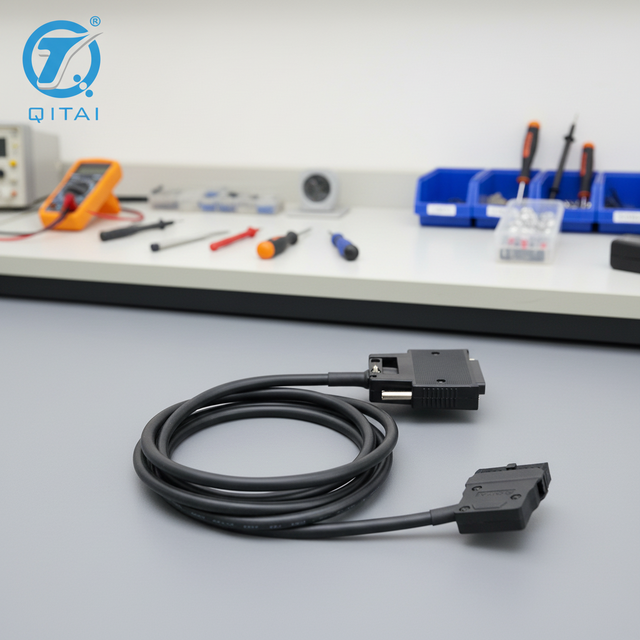 QX21K-2-3000 High Quality PLC Control Cable/Wire Customizable for Industrial & Auto Applications 3000mm Length