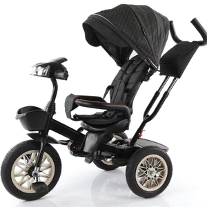 Fournisseur Alibaba Gold - Tricycle pour bébé / Tricycle 4 en 1 pour enfants / Vélo pliable pour enfants de 2 à 5 ans à vendre - Product Image 2