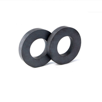 Aimant annulaire en ferrite Y35 robuste pour l'électronique automobile et industrielle, aimants cylindriques pour haut-parleurs, disques magnétiques