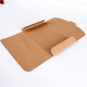 Sobre de Papel Kraft Personalizado de 16*10.5cm, Color Marrón/Negro, para Negocios, con Estampado en Caliente, para Regalos - Product Image 4