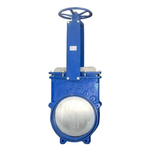 Vanne à lame coulissante en fonte GGG40 DN500 PN10, livraison gratuite, directement de l'usine - Product Image 1