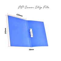 Clips de reliure en PP opaque écologiques sur mesure, format personnalisé, échantillon gratuit, OEM disponible, marque CHARISMA