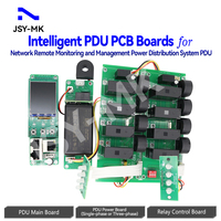Boîtier de distribution intelligent IP PDU JSY-MK-811 avec module d'alimentation monophasé 63A, carte relais 4 canaux 50A et 8 prises