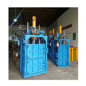 High Pressure Waste Plastic Cardboard Paper Boxes Small Metal Compactor Scrap Iron Hydraulic Baling Baler Press Machine