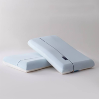 Bantal Hotel Deep Sleep Pro Neck Support Slow Rebound Memory Foam dengan Perlindungan Tulang Belakang Servikal Bentuk Persegi Panjang