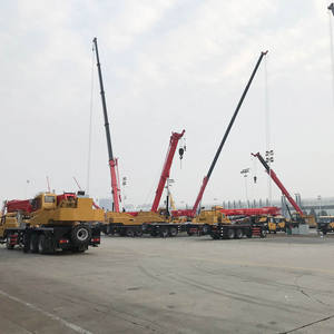 The Sany STC500E <b>Truck</b> Crane Is a Hybrid Third-generation <b>Platform</b> Frame - Product Image 1