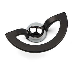 High-end European American Semi-circular Metal Buckle Spiral Drawer Handle for Cabinet &amp; Wardrobe <strong>Gold</strong> Color - Product Image 3