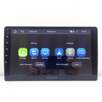 Lecteur MP5 pour voiture avec écran IPS de 9 pouces, émetteur FM, stéréo/WiFi, port USB mains libres, prise en charge MP3/MP4, son haute résolution, garantie 1 an