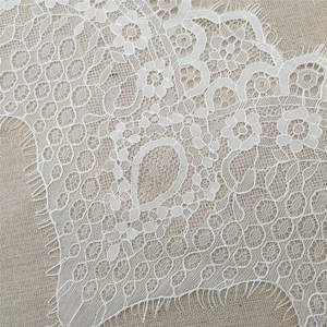 Bordure en dentelle de style français, dentelle tricotée, mélange de nylon écologique pour accessoires vestimentaires, 3 yards - Product Image 4