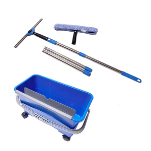 ESD 6 Gal Bucket with Swivel Squeegee <strong>Window</strong> Washer <strong>Cleaning</strong> Bucket Kit Telescopic Handle <strong>Window</strong> <strong>Cleaning</strong> Tools <strong>Set</strong> - Product Image 1