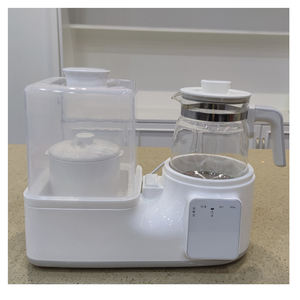 Stérilisateur et séchoir à biberon multifonction Chauffe-biberon et bouilloire en verre et PP sans BPA avec marmite pour 0-12 mois - Product Image 5