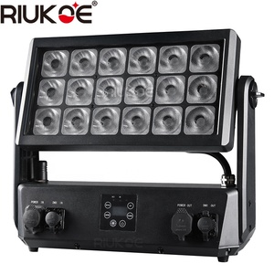 Không thấm nước ngoài trời không dây pin-powered 18x20 Wát rgbwa UV 6-in-<span class=keywords><strong>1</strong></span> LED thành phố ánh sáng màu sắc - Product Image 3