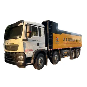 China Merk Howo 8X4 Asfalt Bestrating Thermische Recycling Reparatie Vrachtwagen Te Koop