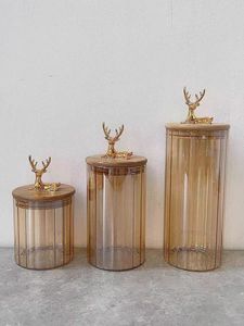 Vente en gros Pot en verre pour <span class=keywords><strong>la</strong></span> <span class=keywords><strong>cuisine</strong></span> Pot à épices en verre Couvercle en bois de bambou Récipient pour le stockage <span class=keywords><strong>des</strong></span> aliments avec couvercle - Product Image 5