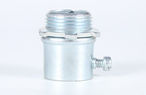 Acoplamiento de tornillo de fijación EMT-Unión de fundición a presión de zinc con conducto Tornillo Cinc EMT W/UL - Product Image 3