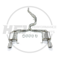 Échappement au design miroir poli avec son riche et profond pour Volkswagen R36 3.6L Passat CC Magotan avec silencieux et sans valve