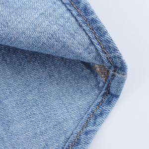 PB & ZA donna 2025 estate nuova moda camicette in Denim a maniche larghe Vintage a maniche lunghe camicie femminili Blusas Chic top - Product Image 3