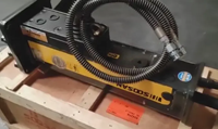 Martillo Hidráulico Nuevo para la Industria Minera, Modelo con Componentes Principales, Equipo de Construcción, Cincel de 40 mm
