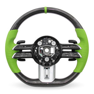 Nuevo Volante Completo de Fibra de Carbono Azul para <span class=keywords><strong>Mercedes</strong></span>-Benz <span class=keywords><strong>Mercedes</strong></span> W203 W222 W253 W447 CLS63 - Product Image 3