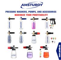 Canon à mousse haute pression Amsturdy 4000psi 275Bar à connexion rapide 1L avec logo – En promotion