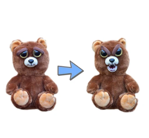 Poupées en peluche réversibles qui changent d'expression, 14 styles, jouets porte-clés, cadeaux d'anniversaire pour garçons et filles - Product Image 5