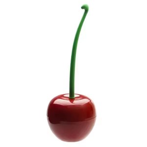 RTS Factory Cepillo de baño en forma de cereza Cepillo de limpieza de baño Mango largo Cepillo de soporte de pared de baño - Product Image 2