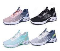 Chaussures de course à coussin d'air pour femmes, baskets légères en maille respirante, antidérapantes, confortables pour la marche