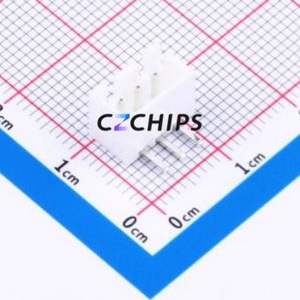 WAFER-XH2.54-3PWZ Wire-to-Board Pin Header Bent Lead Through Hole,P=2.5mm Connector 1x3P 2.5mm Right Angle Insert XH - Product Image 1