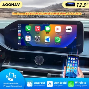 256G 12.3 Inch Car Radio for Lexus ES ES300 ES250 ES350 ES300h 2012-2018 Android Multimedia GPS Video Carplay Player Head Unit - Product Image 2