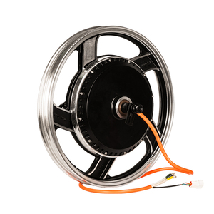 Moteur de moyeu BLDC personnalisable de 2000W pour kit moto, compatible jante nue 17 pouces-1.6, pour mise à niveau de moteur de moyeu à tambour 2000W - Product Image 1