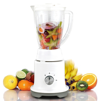Mixeur-Blender-Extracteur de Jus Universel 3-en-1 Noir, Vitesse Variable, Commandes à Boutons, Moteur en Cuivre Portable, Usage Domestique