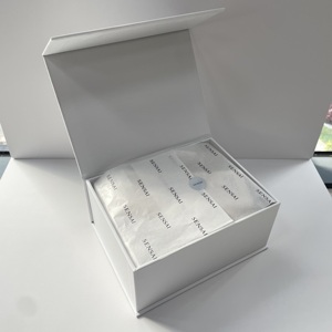 <span class=keywords><strong>Bolsa</strong></span> <span class=keywords><strong>de</strong></span> <span class=keywords><strong>Papel</strong></span> Tisú con Logotipo Personalizado, Caja <span class=keywords><strong>de</strong></span> Regalo Plegable Premium <span class=keywords><strong>de</strong></span> Cartón Blanco Pequeño, Caja <span class=keywords><strong>de</strong></span> Regalo Magnética para Cosméticos <span class=keywords><strong>de</strong></span> Lujo - Product Image 2