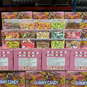 Halal marchio privato OEM all'ingrosso personalizzato campione pacchetto assortito sapore di frutta agrodolce gelatina liofilizzata caramelle gommose Halal - Product Image 5