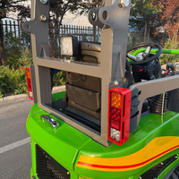 Pengiriman Gratis 0.5-1.5T Mini Wheel Loader Listrik Bertenaga Baterai Articulated Compact Loader |   Elektro Radlader Hoflader untuk Kebun Pertanian