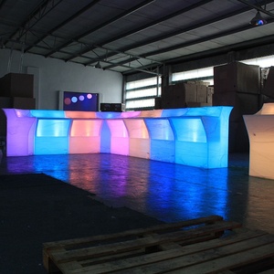 Thiết Kế Ngoài Trời Glowing <span class=keywords><strong>Bar</strong></span> Hộp Đêm Chiếu Sáng Đồ Nội Thất Led - Product Image 3