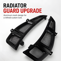 Protection de grille de radiateur de moto en aluminium pour VESPA GTS 250 GTS250 GTS 300 GTS300 Super 2024+ Accessoires