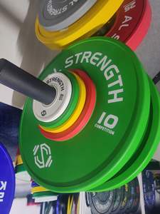 تخصيص الشعار 1.25lb 10lbs أوزان حلاقة مطاطية داخلية مناسبة لمجموعة حديد أوليمب القياسية - Product Image 2