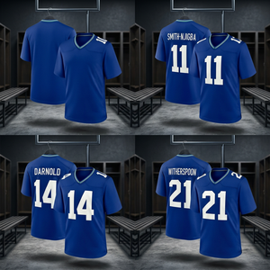 Maillot de haute qualité 9 # Walker III 12 # Ventilateur 14 # Darnold 21 # Maillot de football américain brodé Witherspoon, maillot personnalisé - Product Image 3