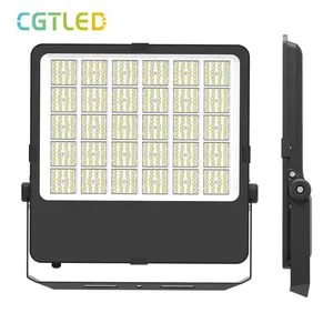 Luz externa super brilhante, luz de led com 5 anos de garantia ip66 30w 50w 100w cct ajustável, projeto exterior, estádio de futebol, lúmen alto