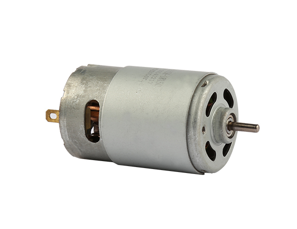Factory Made 12V Micro RC555SM DC Permanent Magnet Brush Motor with Varistor Capacitor 15000RPM for Electric Bicycle & Fan