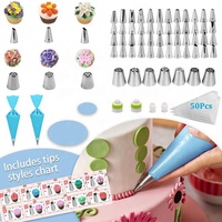 Moules à pâtisserie en Silicone coloré, fournitures de cuisine, ustensiles de cuisson de gâteaux, pâtisserie, Desserts à faire soi-même, 243 pièces