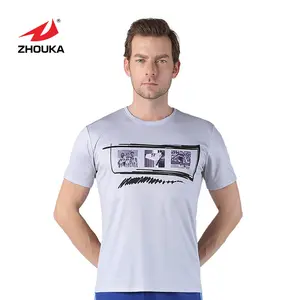 Atacado Quick Dry T Shirt T-shirt Do Esporte de Alta Qualidade Final Personalizado Desgaste de Futebol Sublimação T Shirt Homens